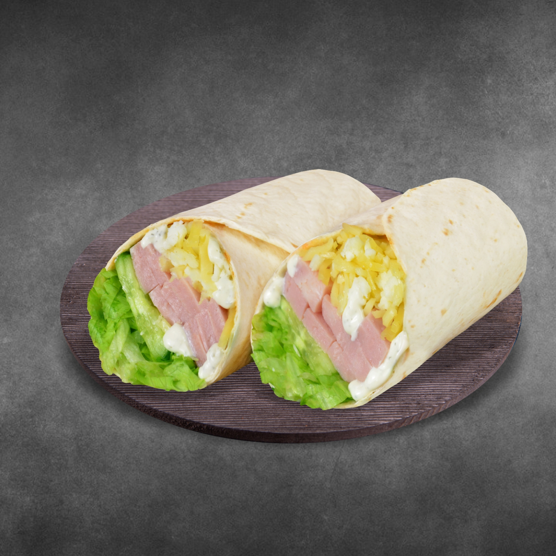 Сэндвич ролл с ветчиной и сыром