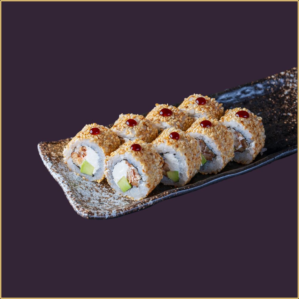 Ролл Угорь с авокадо сливочный