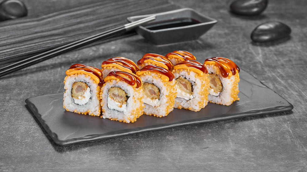 Ролл Огненная креветка