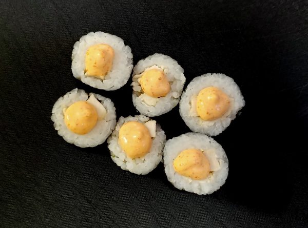 Острые маки кальмар