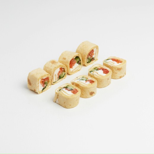 Тортилья с лососем