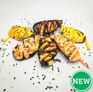 Мидии Гриль с Унаги соусом 4шт