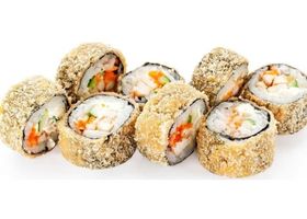 Горячий Цезарь с креветкой