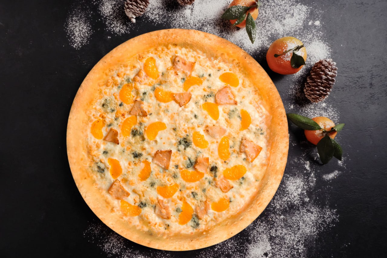 Новогодняя пицца 