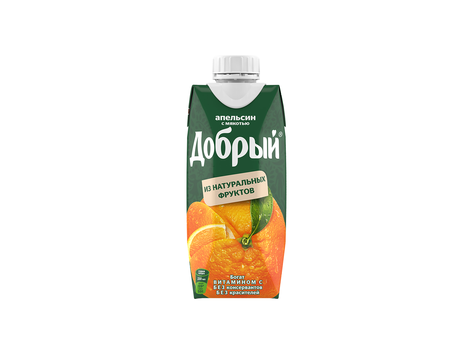 Сок Добрый апельсиновый 0,3