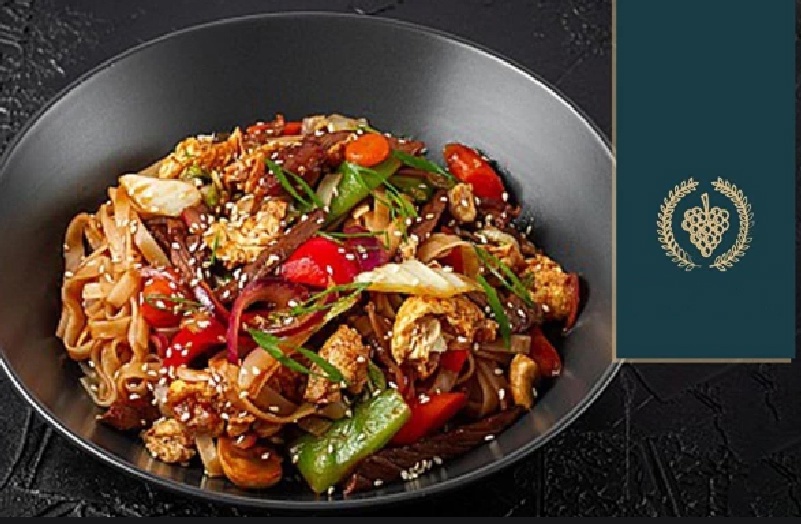 Wok со свининой