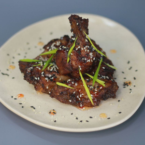 Куриные крылья под соусом сладкий чили