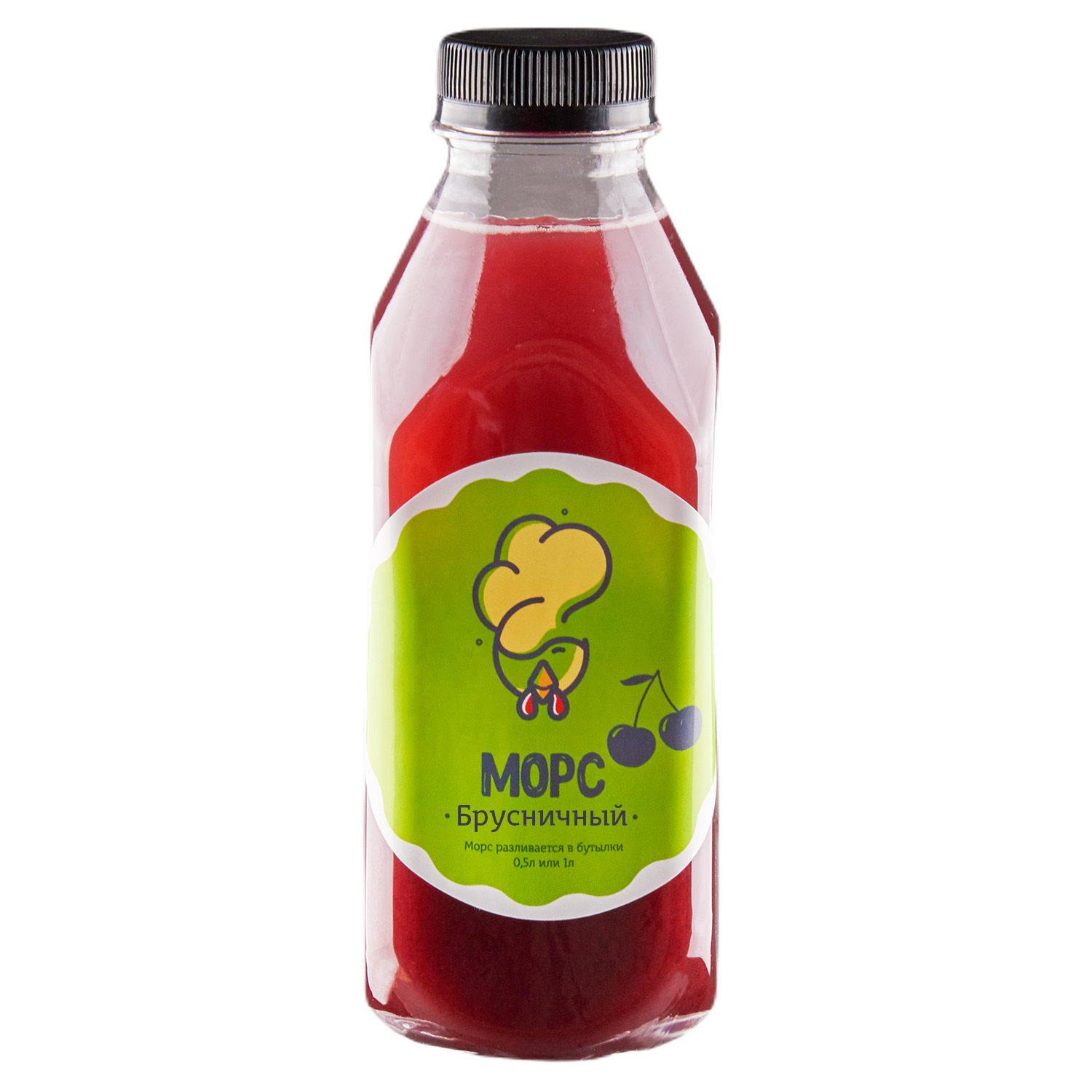 Морс брусничный, 0.5 л