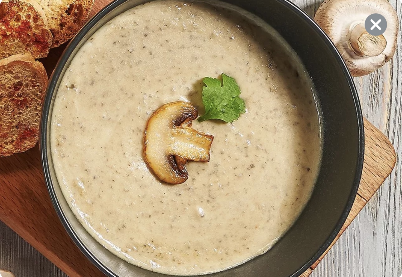 Крем-суп из шампиньонов