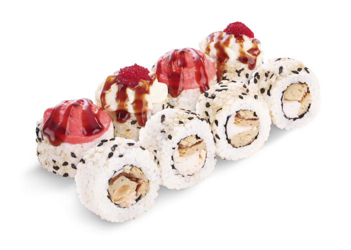 Запеченный Инь-янь ролл