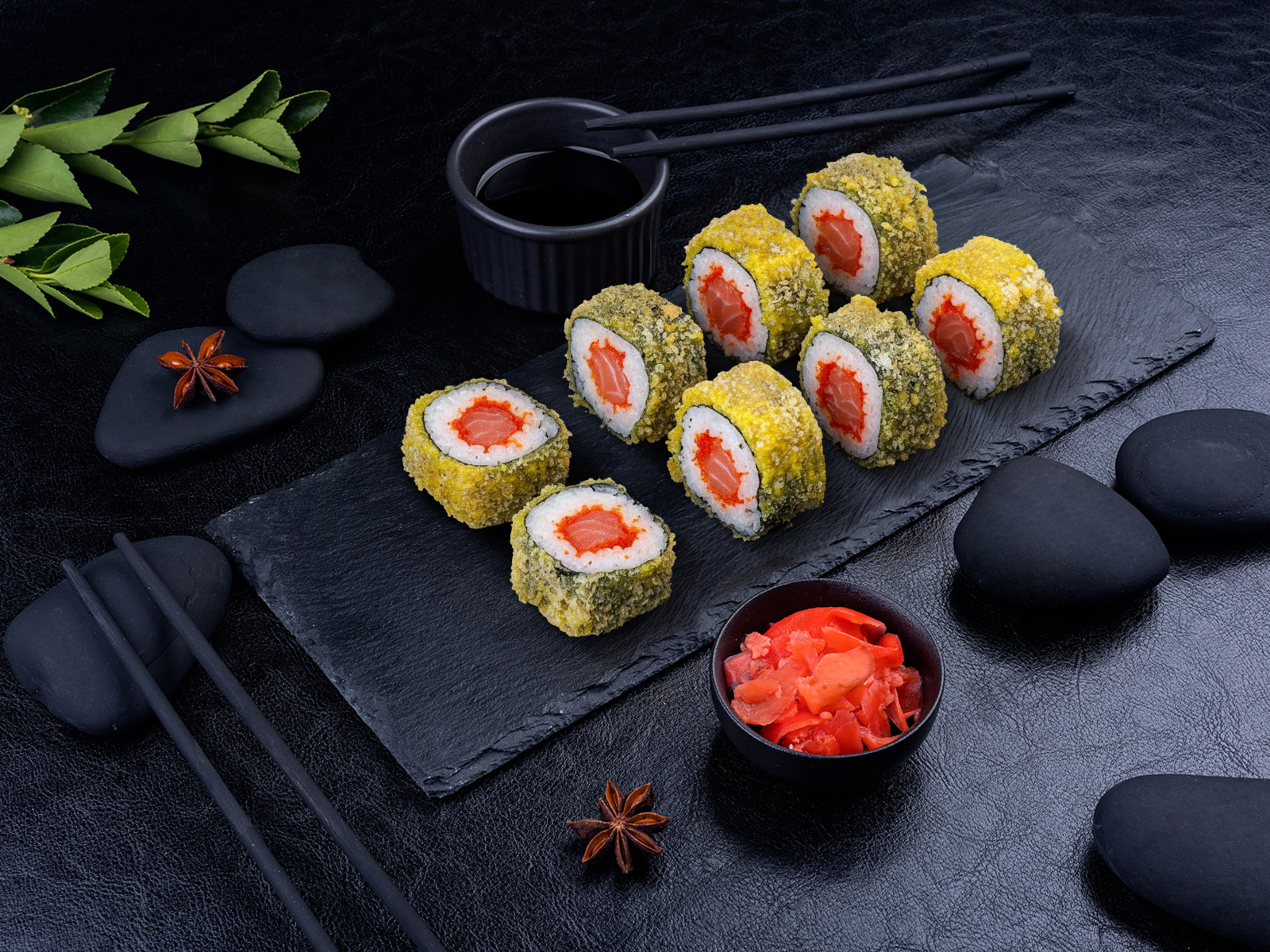 Жареный ролл СякиТепо