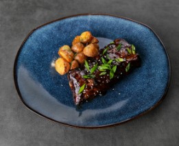 Ребра свиные в соусе барбекю