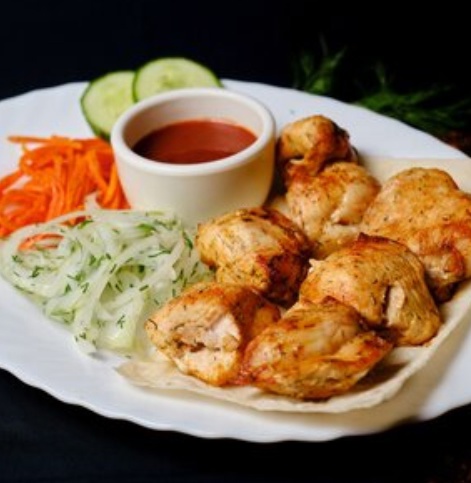 Шашлык из куриной грудки