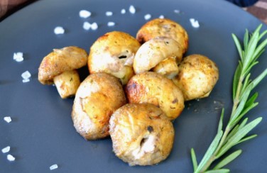 Грибы с мангала