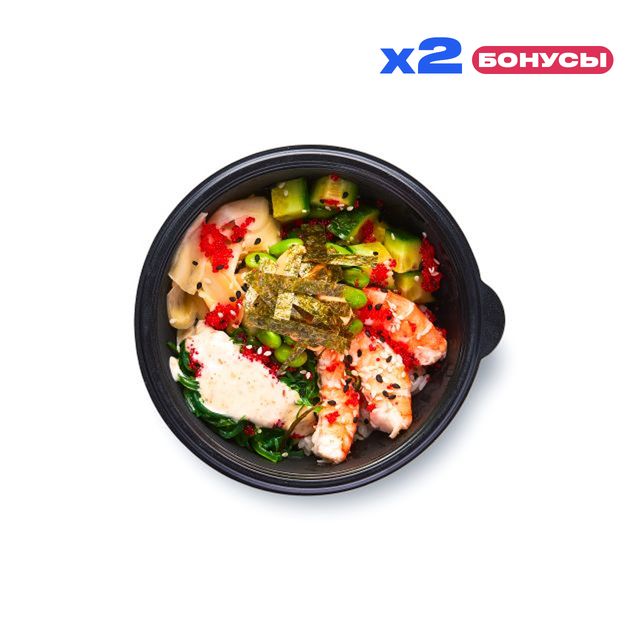 Поке с креветкой