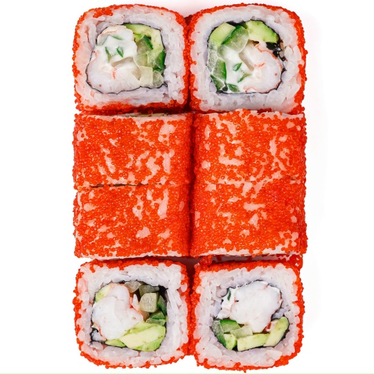 Ролл Калифорния с креветкой