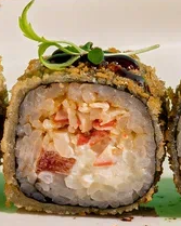 Жареный с крабом