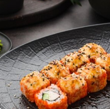 Ролл Запеченная Калифорния с крабом