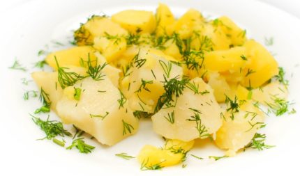 Картофель отварной