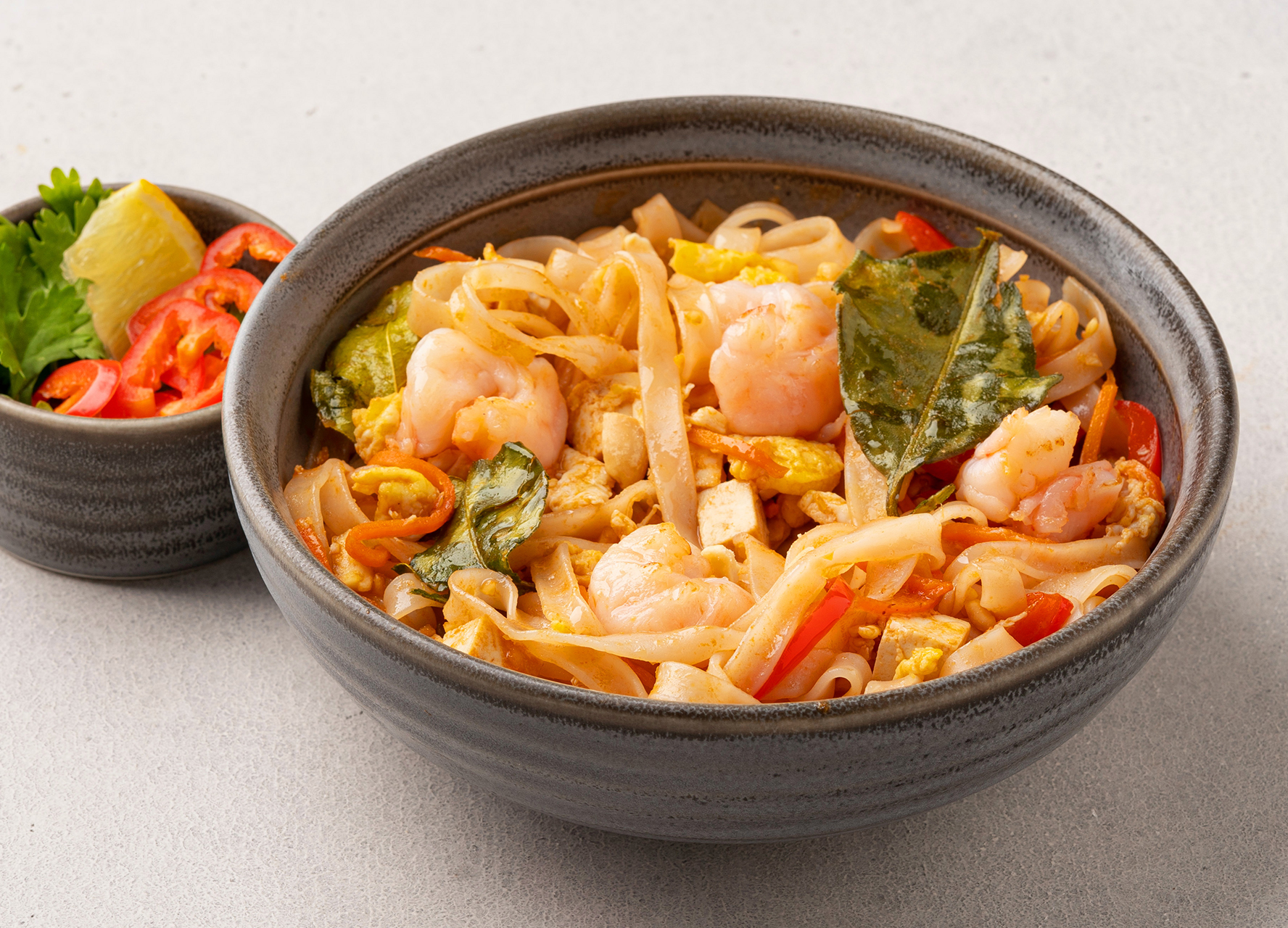 Пад Тай с тигровой креветкой