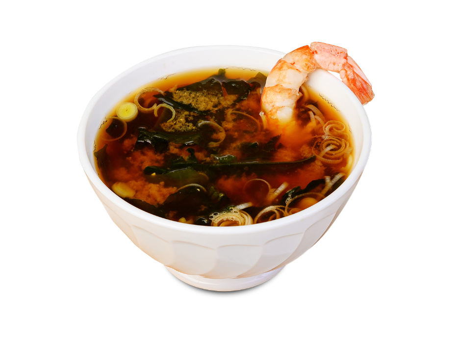 Мисо с креветкой