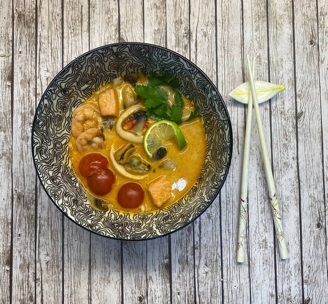 Суп Том-Ям с морепродуктами