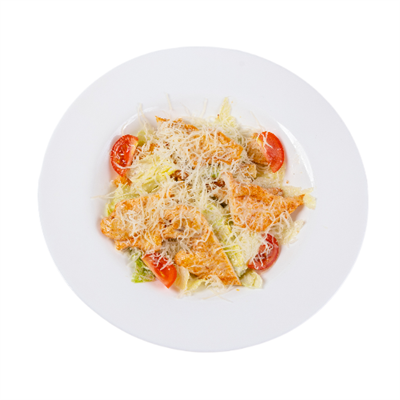Салат Цезарь с курицей