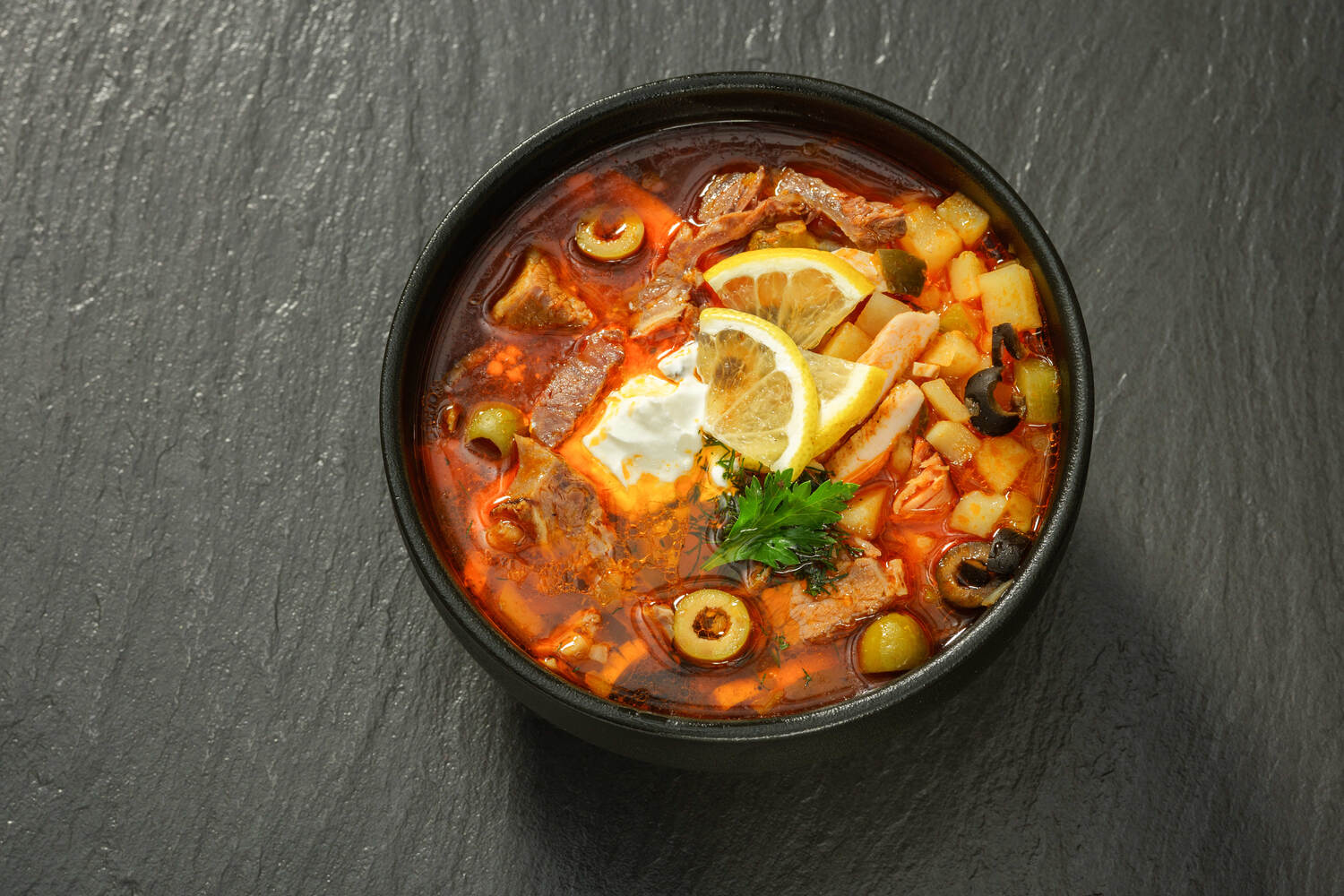 Солянка мясная