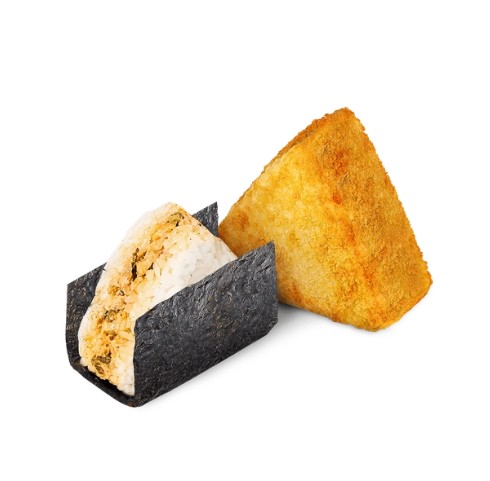 Онигири с мидиями острый