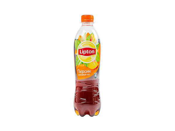 Холодный чай Lipton персик 0,5л