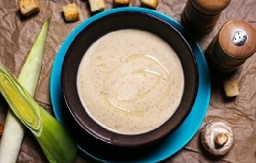 Суп-крем с белыми грибами
