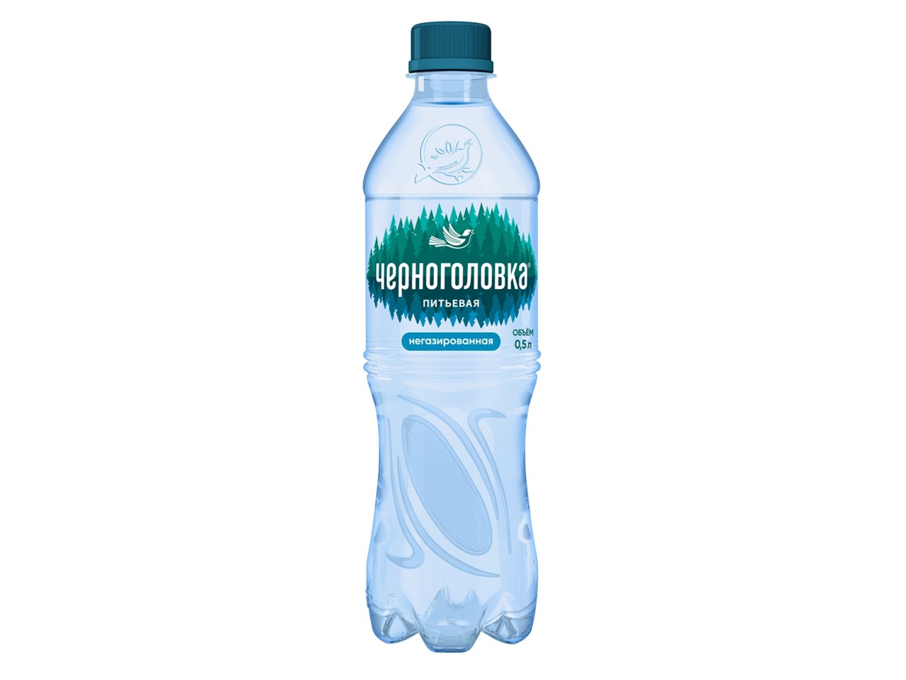 Вода черноголовка негазированная 0,5 л.