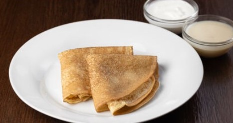 Блины с маслом