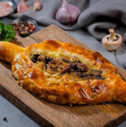 Хачапури с грибами
