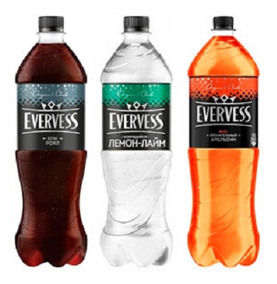 Лимонад EVERVESS кола 0,5л