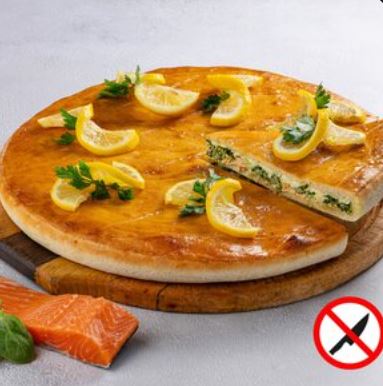 С сёмгой и шпинатом