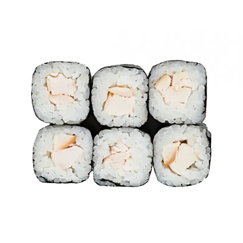 Классический ролл с копченой курицей