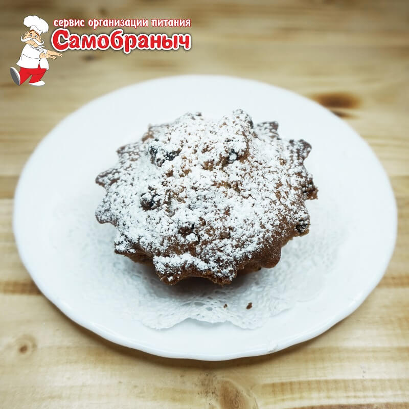 Кекс с изюмом 80гр.