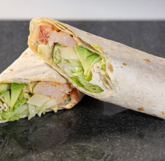 Шаурма с Креветкой и бургерным соусом