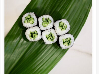 Ролл с огурцом