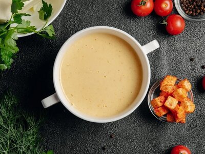 Сырный крем-суп