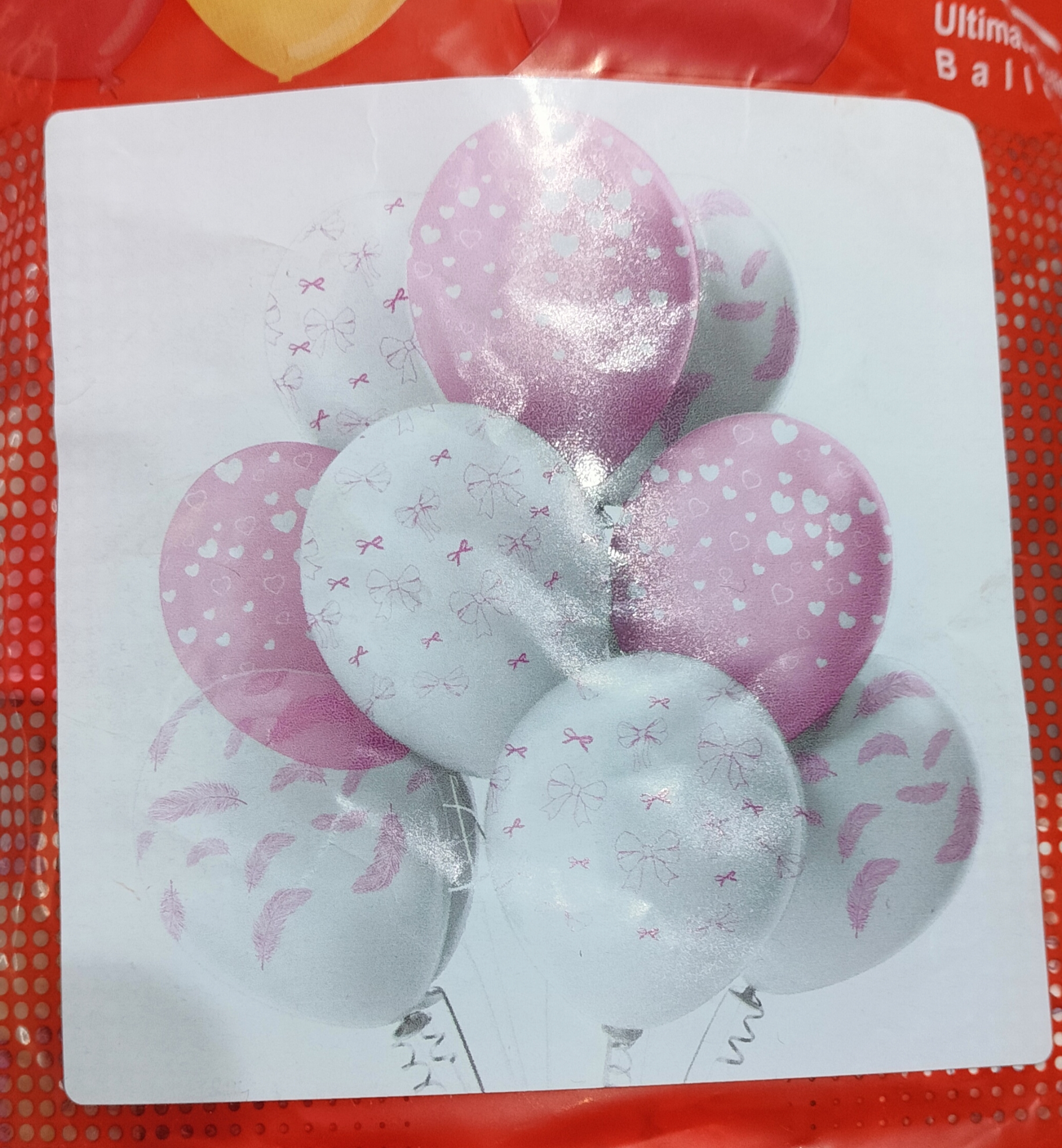 Шар бантики 