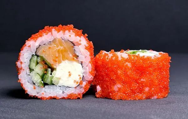 Калифорния с лососем