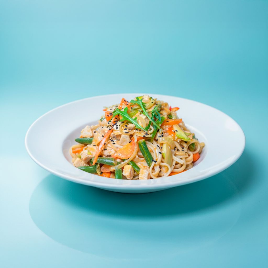 WOK с курицей