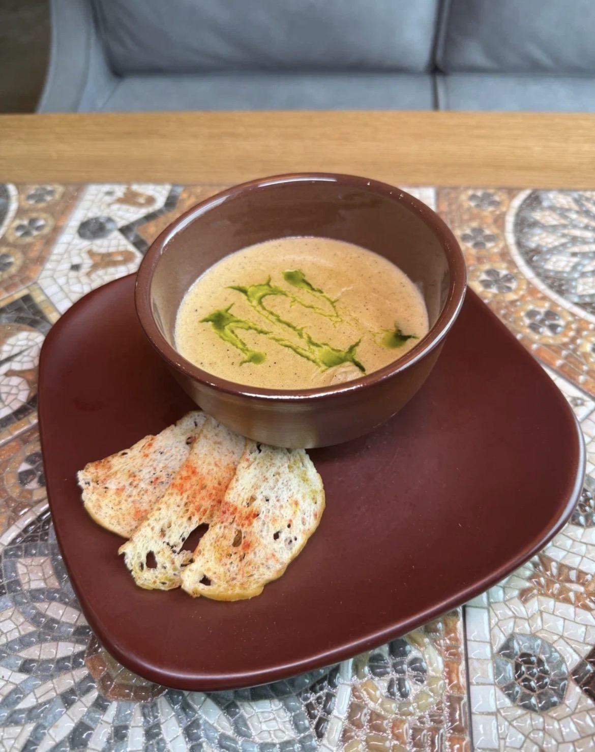 Суп пюре из шампиньонов 