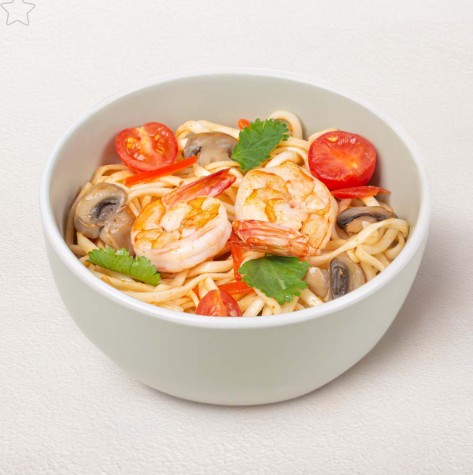 Wok Том ям с креветкой М