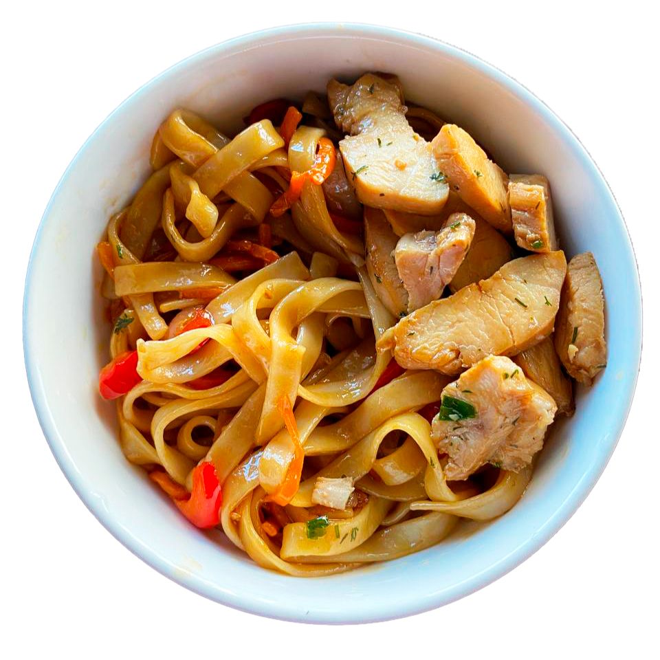 WOK c курицей