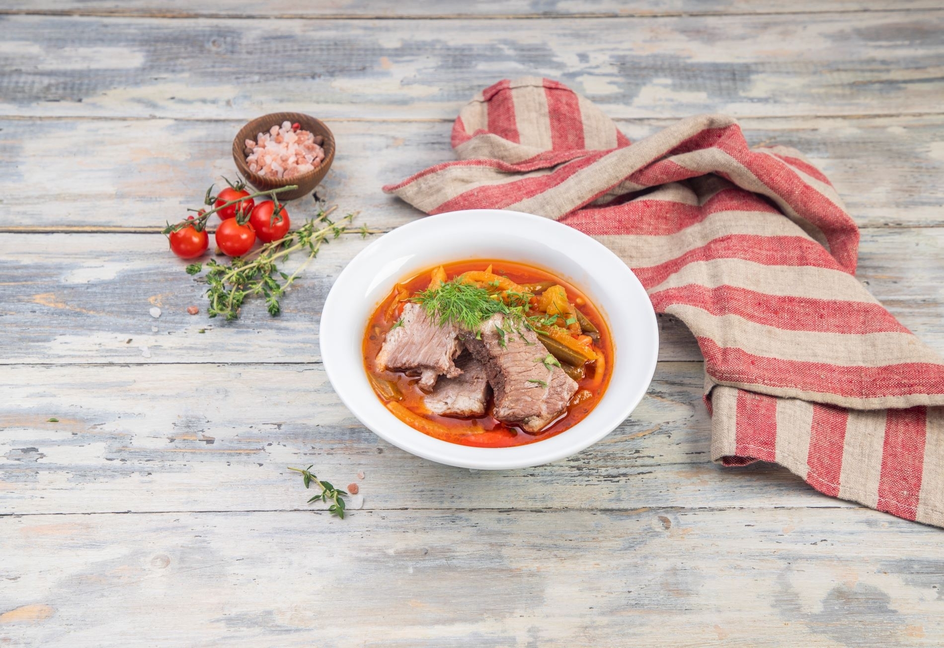 Лагман с говядиной