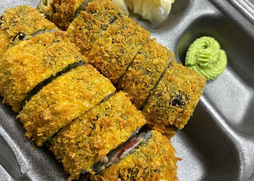 Ролл Цезарь с курицей