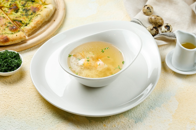 Суп из фермерской курицы